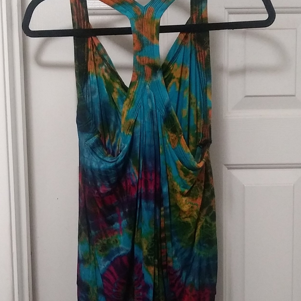 tie-dye tank top